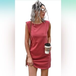 Romwe Casual Summer Sleeveless Dress